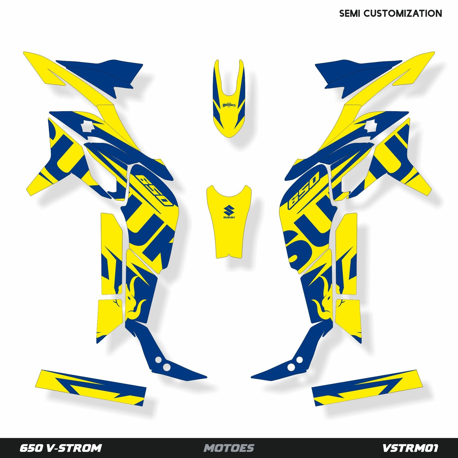 Suzuki V-Strom Modelleri için Grafik Kiti
