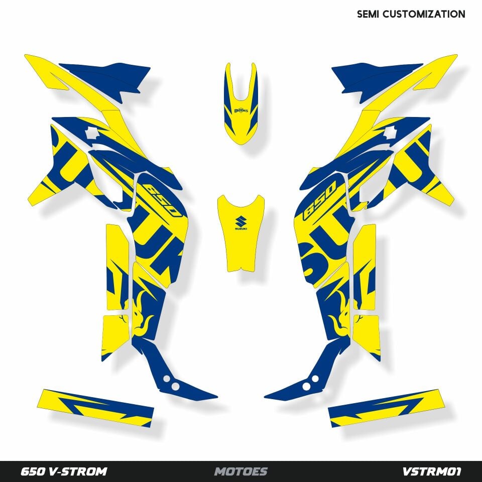 Suzuki V-Strom Modelleri için Grafik Kiti