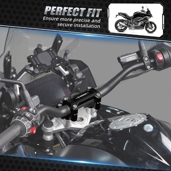 BMW R1200GS Adventure 2014-2018 ve R1250GS Adventure 2019-2024 İçin Gidon Yükseltme Aparatı