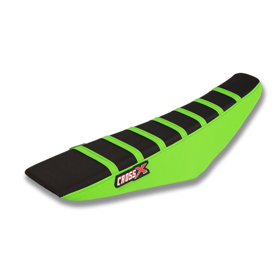 Cross X Sele Kılıfı / KAWASAKI / Siyah - Yeşil - Yeşil