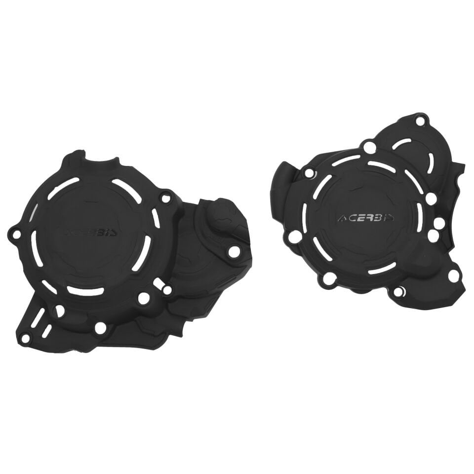 Acerbis KTM EXC / XC-W & Husqvarna TE 250-300 2024-2026 Motor Kapak Koruma Siyah