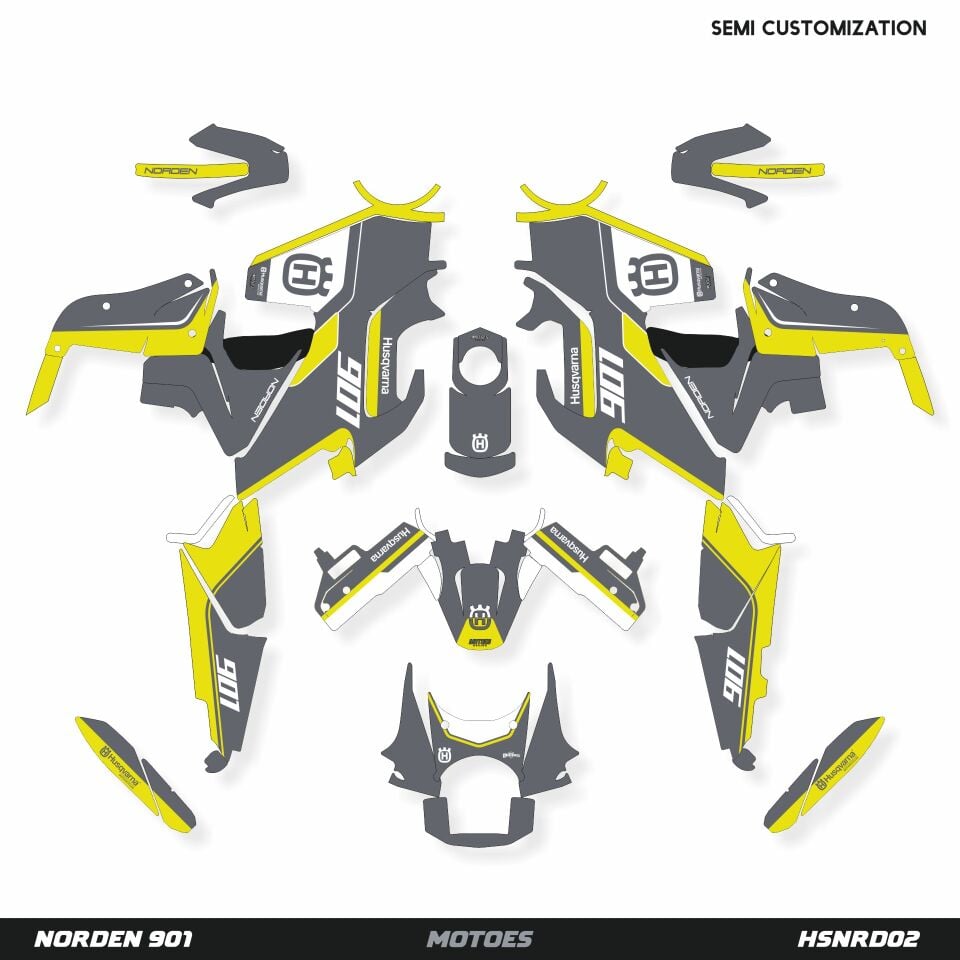 Husqvarna Norden 901 için Grafik Kiti Norden 901 - Standart Mat