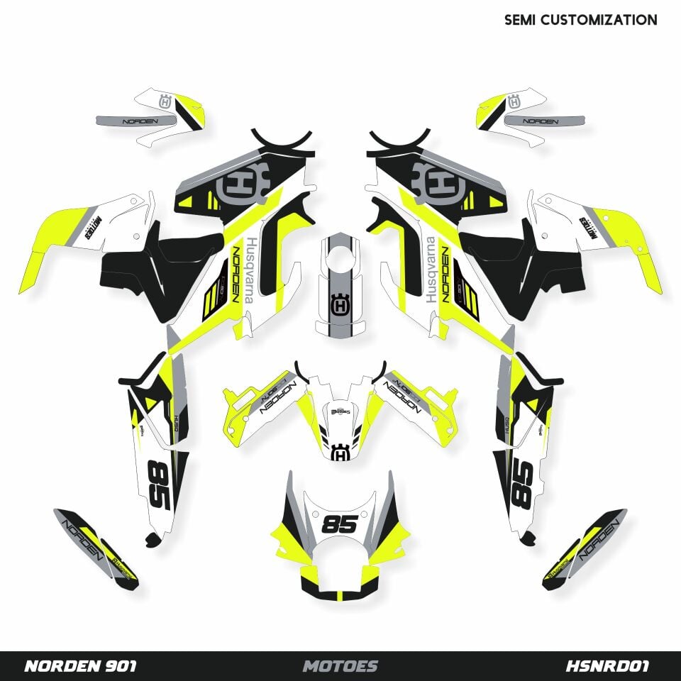 Husqvarna Norden 901 için Grafik Kiti Norden 901 - Standart Mat