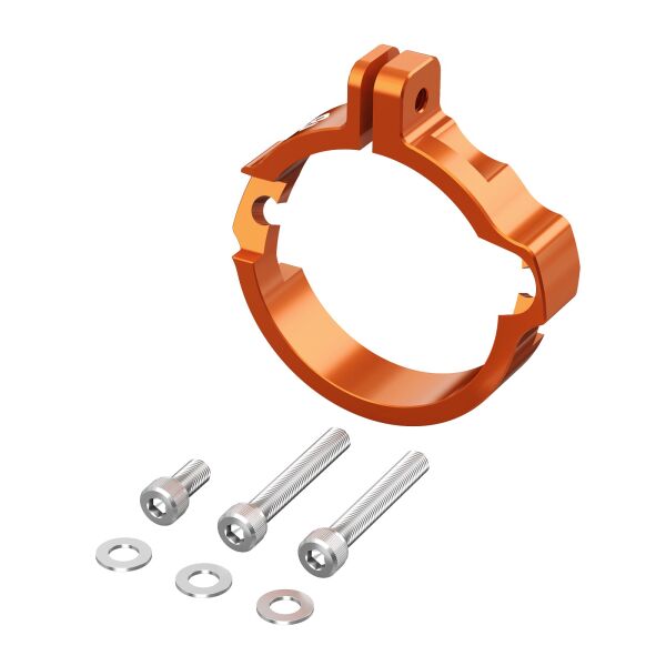 KTM XC SX EXC XCW Husqvarna TE Gas Gas 250 300 için Egzoz Flanş Kelepçe Koruması