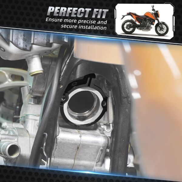 KTM XC SX EXC XCW Husqvarna TE Gas Gas 250 300 için Egzoz Flanş Kelepçe Koruması