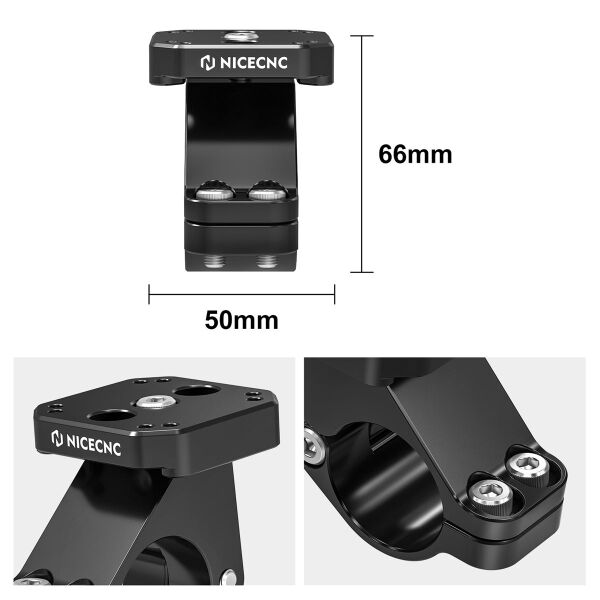 BMW R 1200 1250 1300 GS / Adventure için 32mm Gidon GPS Montaj Braketi