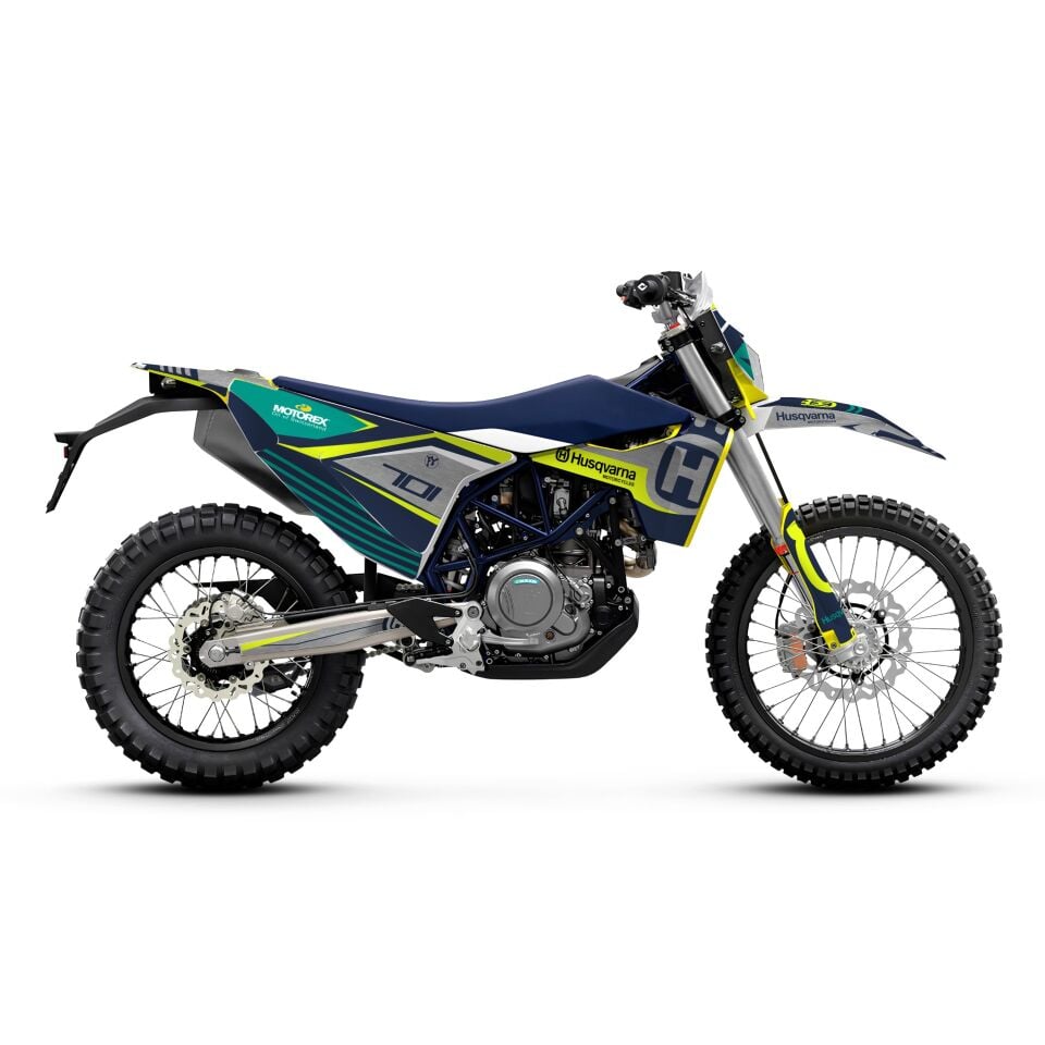 Husqvarna 701 Modelleri için Grafik Seti 701 Enduro 2016-2023 - Standart Gloss - Fluo Parts
