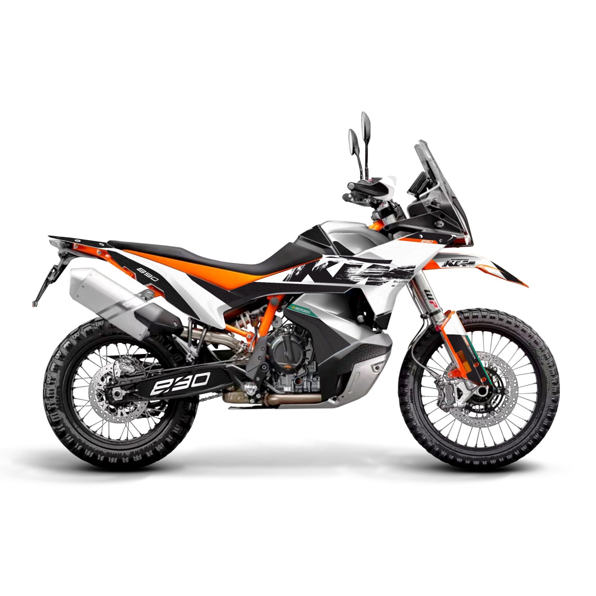 KTM ADV Modelleri için Grafik Kiti