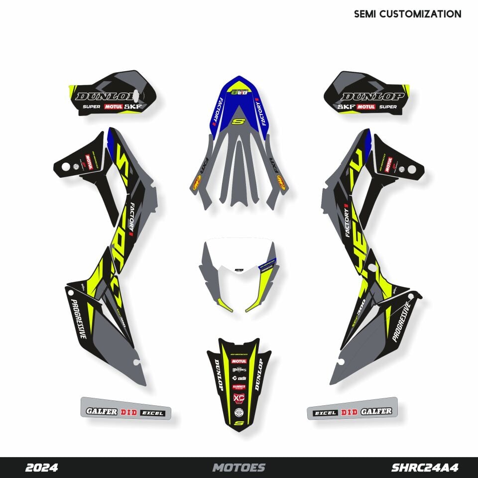 Sherco Modelleri İçin Grafik Kiti