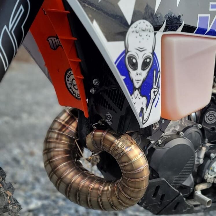 Motoes Salyangoz Tork Egzoz KTM-HUSKY-GASGAS TBI 250-300 2T- 2023-2026  Modelleri için