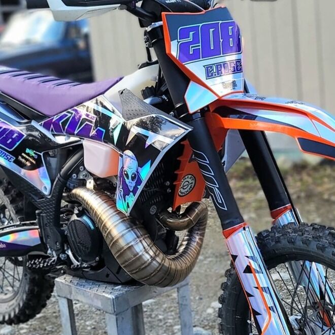 Motoes Salyangoz Tork Egzoz KTM-HUSKY-GASGAS TBI 250-300 2T- 2023-2026  Modelleri için