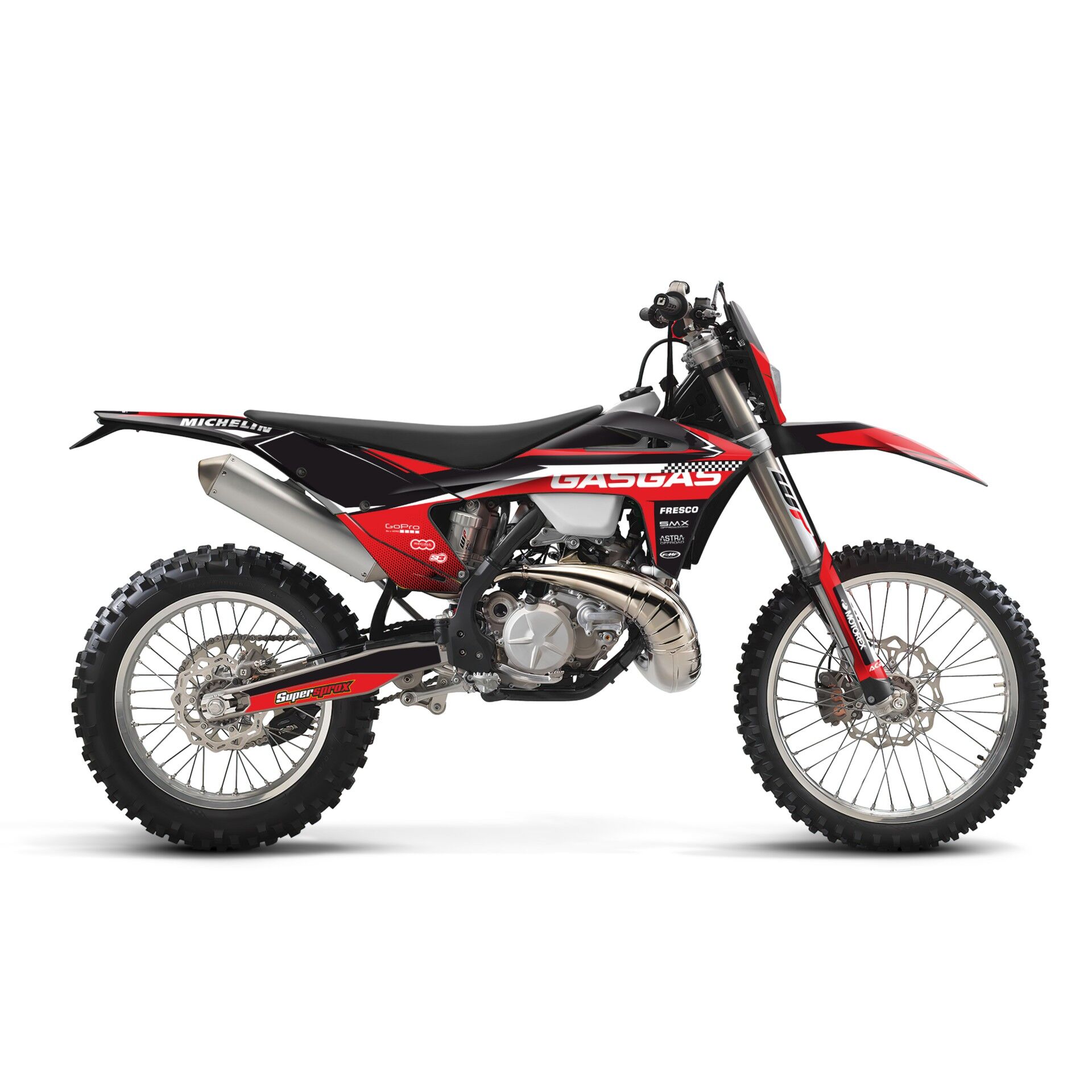 Gasgas Modelleri için Grafik Kiti EC 2012-2017 - Standart Parlaklık