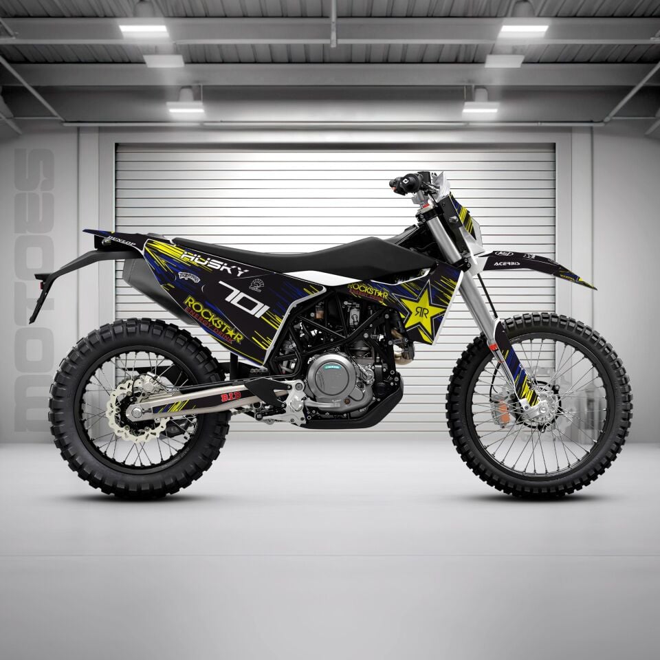 Husqvarna 701 Modelleri için Grafik Kiti 701 SM 2016-2023 - Standart Gloss