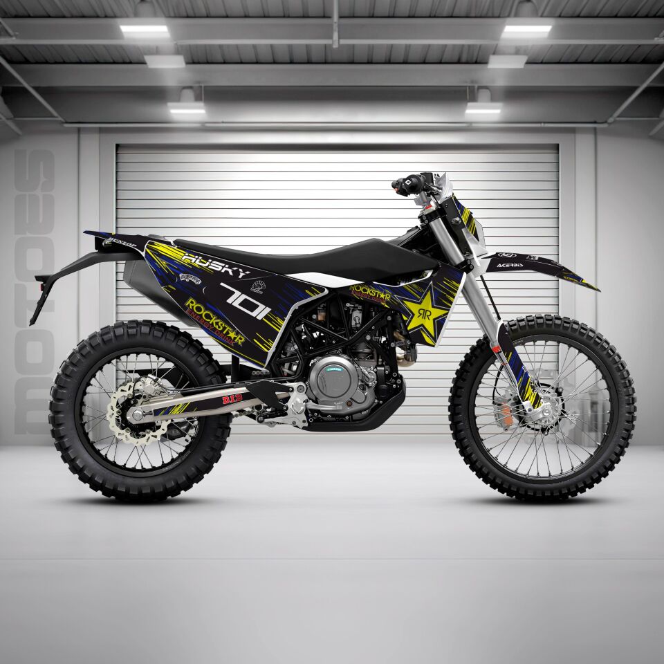 Husqvarna 701 Modelleri için Grafik Kiti 701 Enduro 2016-2023 - Standart Matte