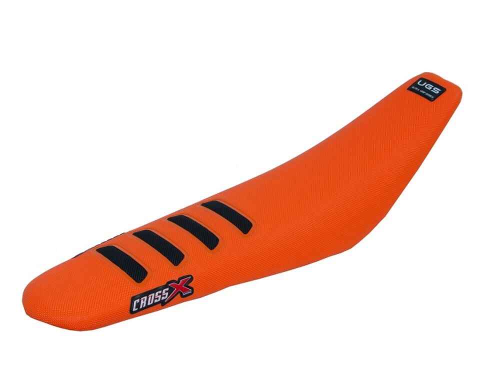 Cross X Seat Cover / KTM / ORANGE - BLACK