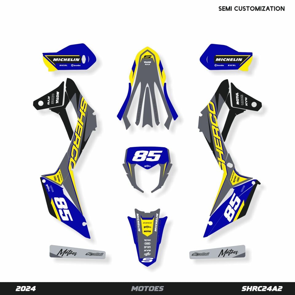 Sherco Modelleri için Grafik Kiti