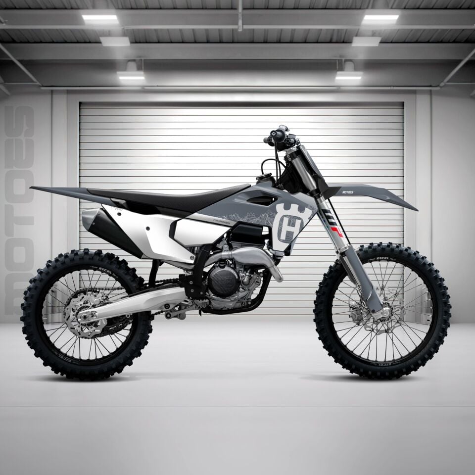 Husqvarna Modelleri için Grafik Kiti - Pro Edit TE-FE 2020-2023 - Standart Mat - Seçenek 1
