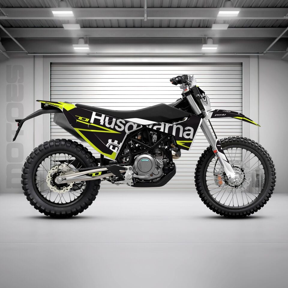 Husqvarna 701 Modelleri için Grafik Kiti 701 Enduro 2016-2023 - Standart Gloss - Fluo Parts
