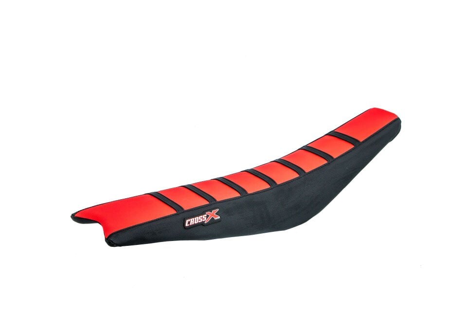 Cross X Seat Cover / GASGAS / BLACK - RED - BLACK