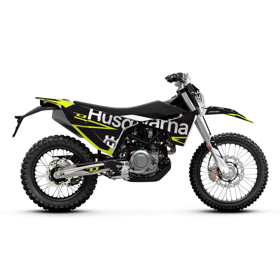Husqvarna 701 Modelleri için Grafik Kiti 701 SM 2016-2023 - Standart Gloss - Fluo Parts