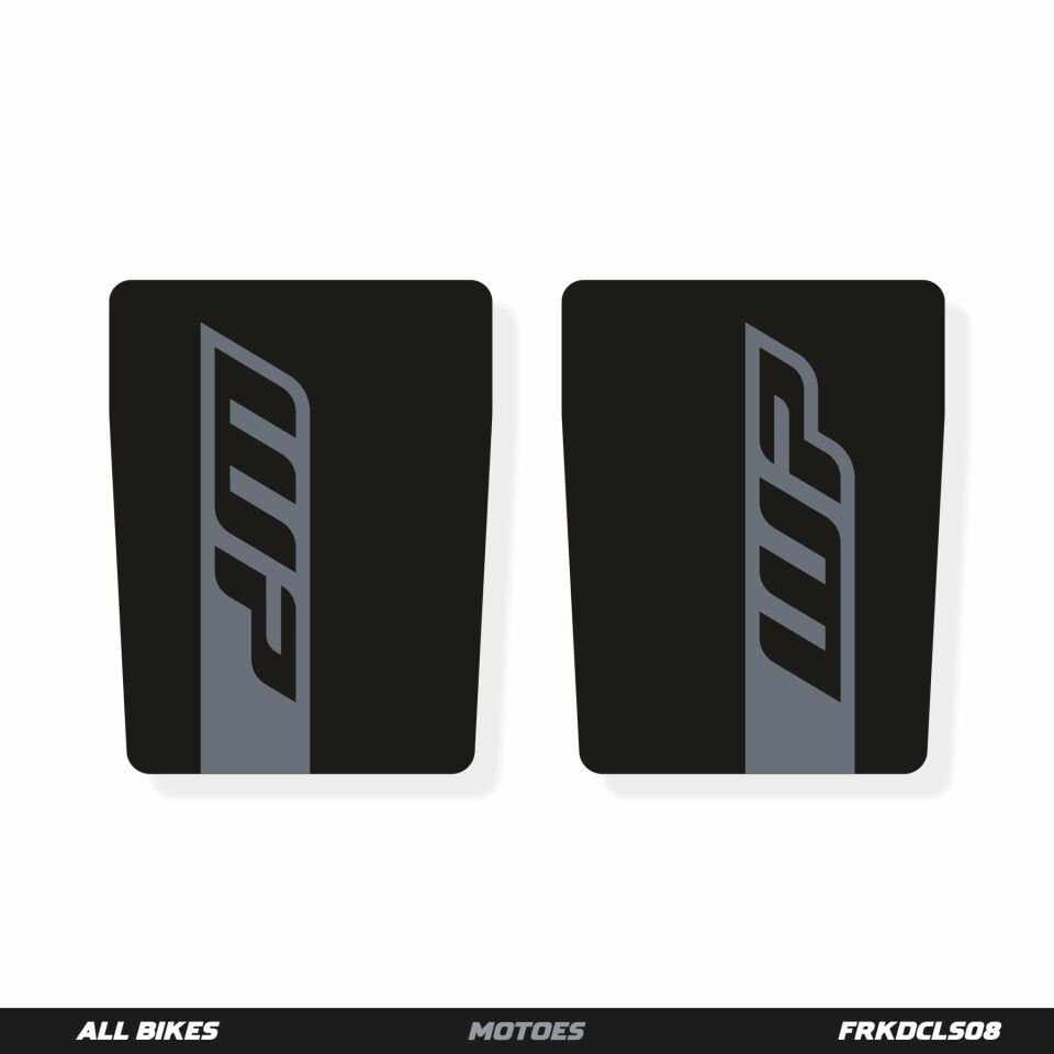 WP Amortisör Etiket Seti - Siyah