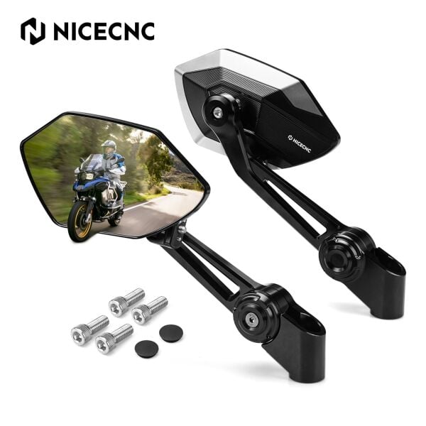 BMW R 1200 1250 1300 GS ADV İçin Katlanabilir Dönebilir Dışbükey Dikiz Aynaları