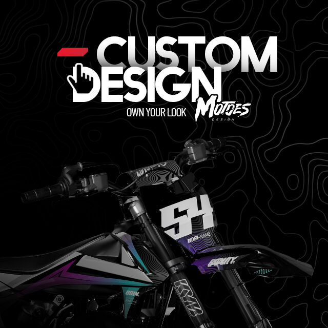 Tam Özel Tasarım Grafik Seti Kaporası Cross Bike