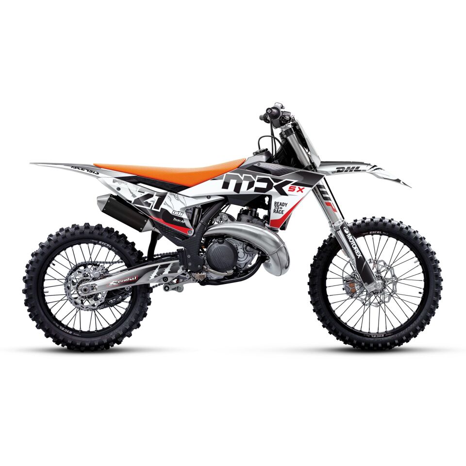 KTM Modelleri için Grafik Kiti - Rage Claws SX/SX-F/XC/XC-F 2011-2012 - Standart Mat