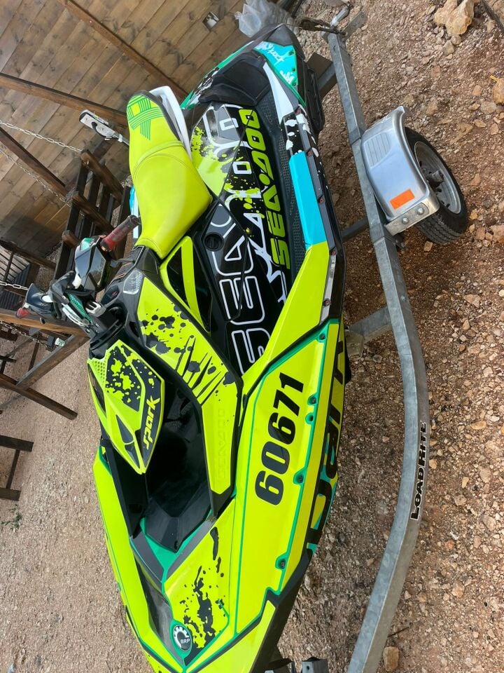 MOTOES Sea-Doo Spark ( SPARK_A1 ) Grafik-Sticker-Etiket Kiti