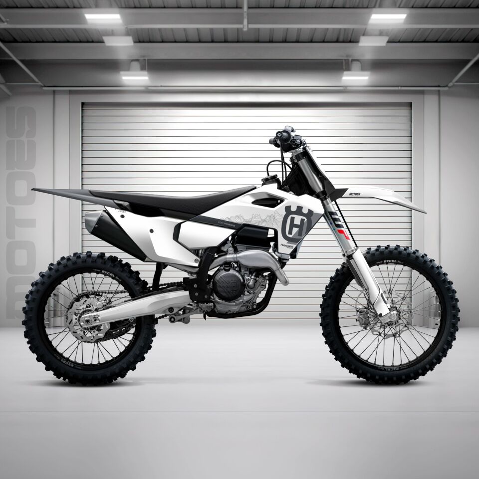Husqvarna Modelleri için Grafik Kiti - Pro Edit TC-FC 2023-2024 - Standart Mat - Seçenek 1