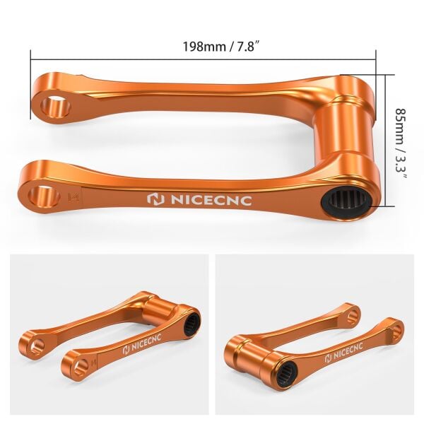 KTM 125-500 Husqvarna 125-501 GasGas 2023-2024 için 1.5″ Alçaltma Linki