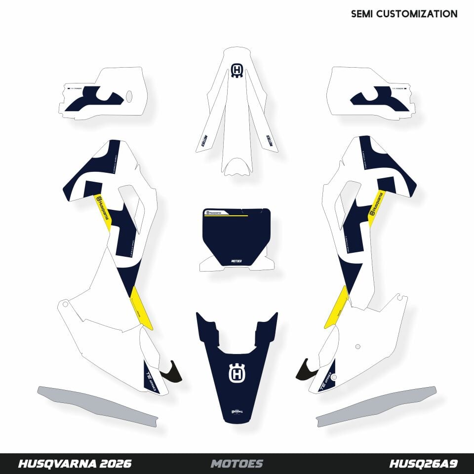 Husqvarna Modelleri için Grafik Kiti TE-FE 2013-2016 - Standart Matte