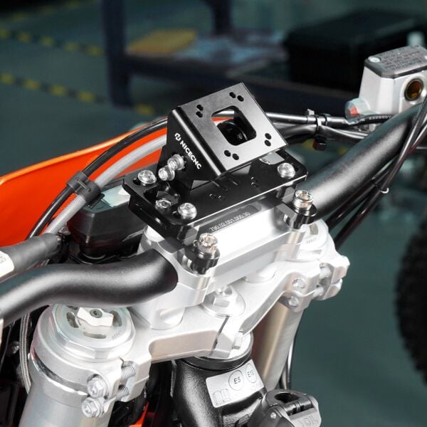Evrensel GPS Gidon Bağlantı Aparatı KTM 125-530 2004-2024, 390-1290 Enduro R 08-23, Husqvarna 125-501 14-24, Beta RR 2023, GasGas