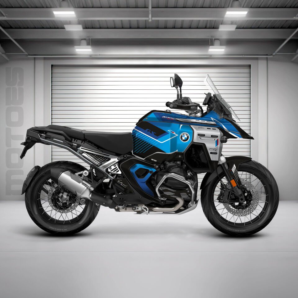 BMW GS R1300 ADV İÇİN GRAFİK KİTİ Type A - YEŞİL - Standart Mat