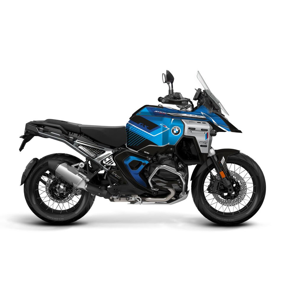 BMW GS R1300 ADV İÇİN GRAFİK KİTİ Type A - YEŞİL - Standart Parlaklık