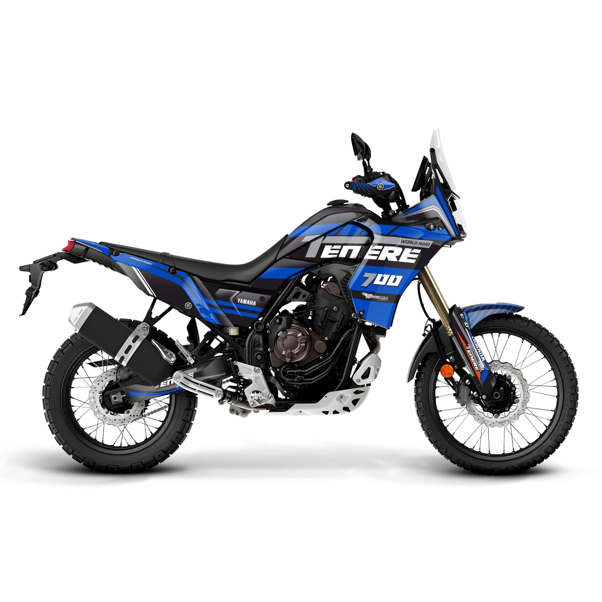 YAMAHA TENERE 700 İÇİN GRAFİK SETİ Tenere 700 - 2019 - Standart Matte