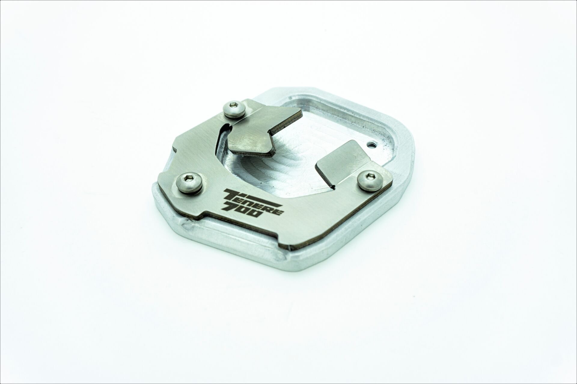 YAMAHA TENERE 700 için yan destek standı uzatma plakası ped büyütücü