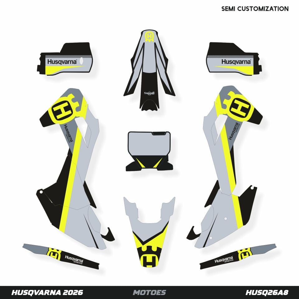 Husqvarna Modelleri için Grafik Kiti 701 SM 2016-2023 - Standart Gloss