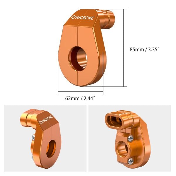 KTM 125-500 Husqvarna 125-501 GasGas 250 350 2023-2025 için Gaz Kolu Muhafazası