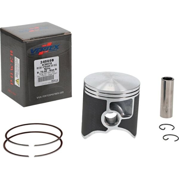 Beta RR 2T 300 2022-2025 Vertex Piston Kit 72.960mm