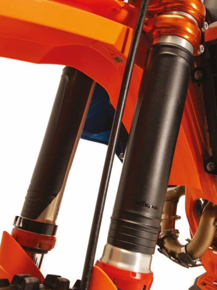 POLISPORT UPPER FORK PROTECTORS BLACK