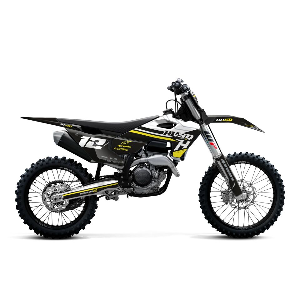 Husqvarna Modelleri için Grafik Kiti TC-FC 2023-2024 - Standart Parlaklık