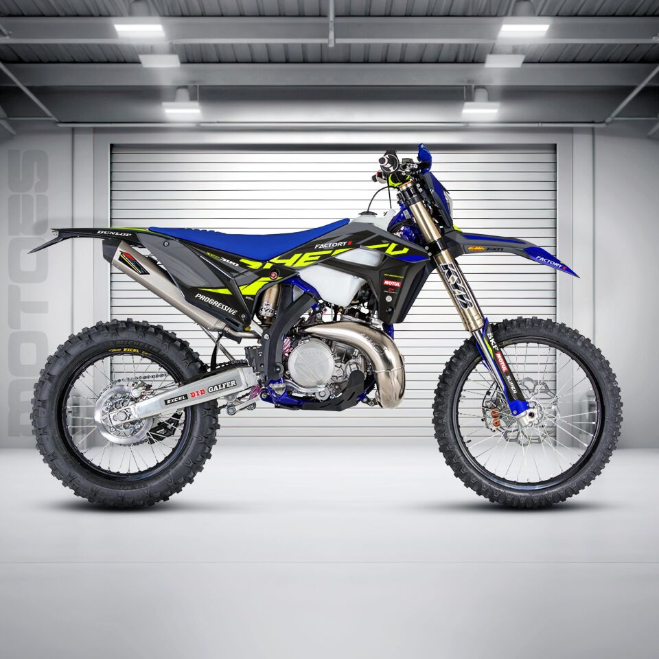 Sherco Modelleri İçin Grafik Kiti SE-SEF 2022-2023 - Standart Gloss