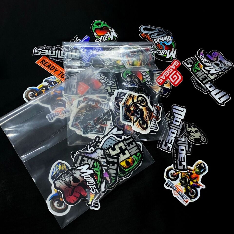 Motoes Mini Çıkartma Paketi