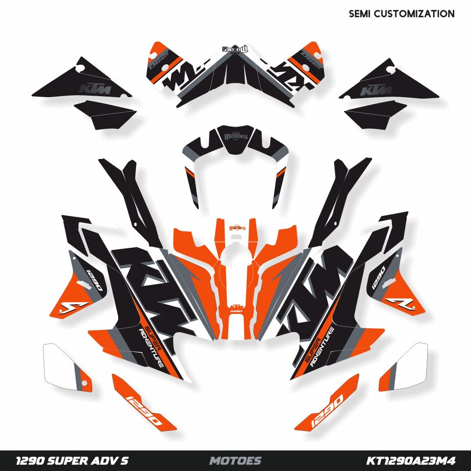 KTM ADV Modelleri için Grafik Kiti