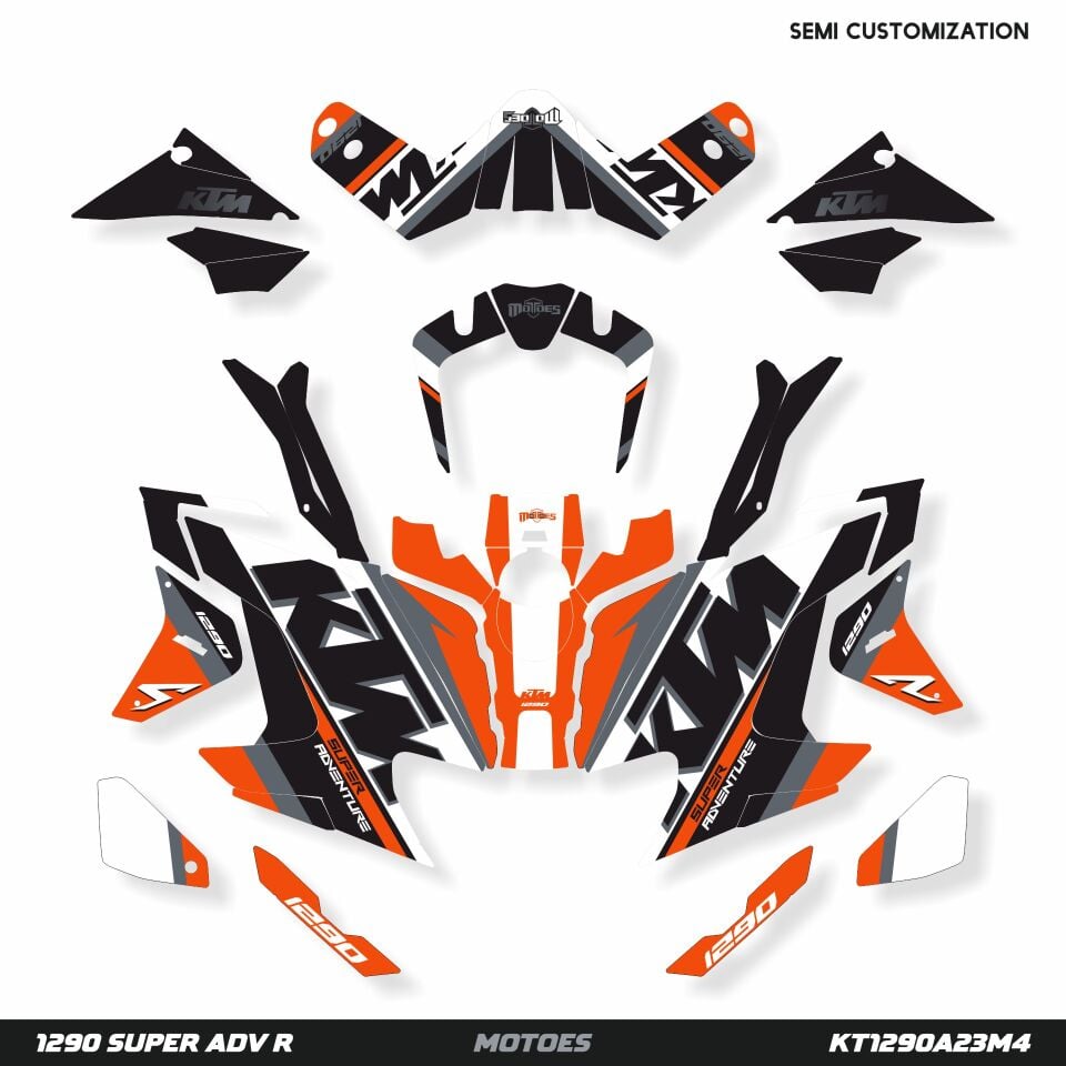 KTM ADV Modelleri için Grafik Kiti