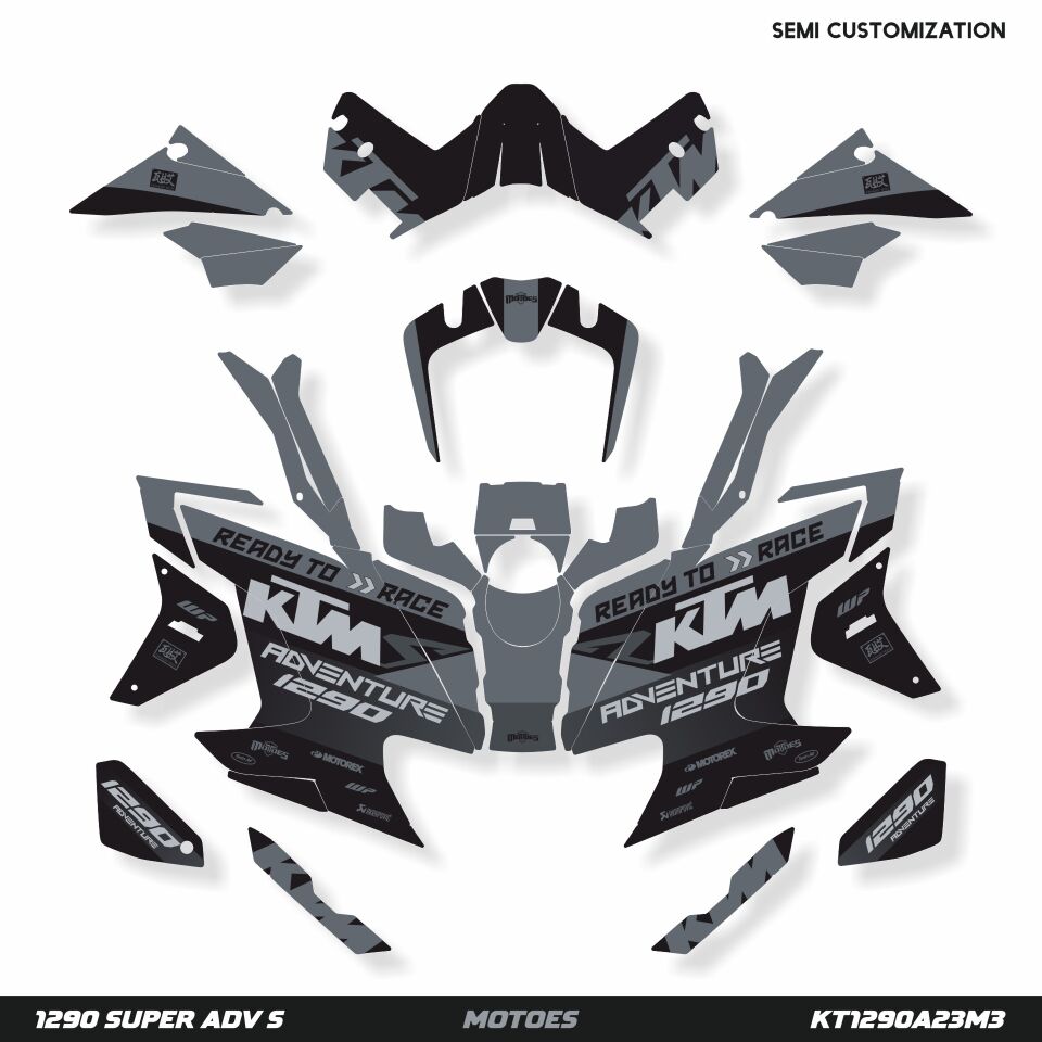 KTM ADV Modelleri için Grafik Kiti