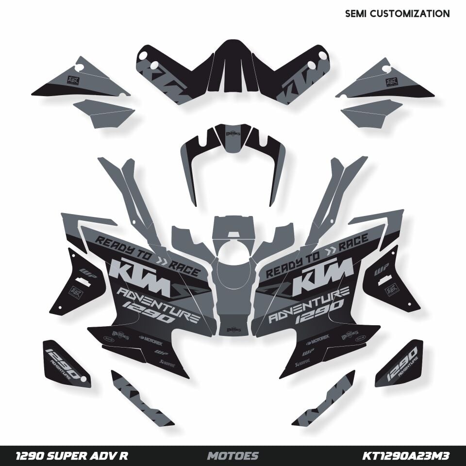 KTM ADV Modelleri için Grafik Kiti