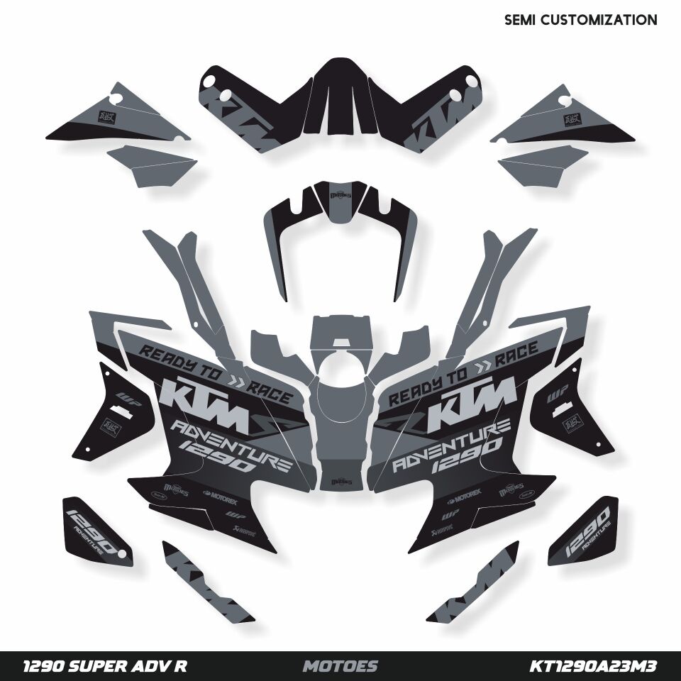 KTM ADV Modelleri için Grafik Kiti