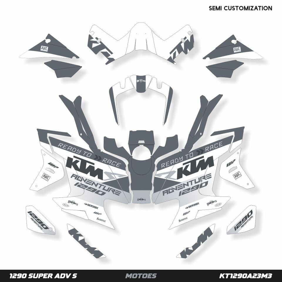 KTM ADV Modelleri için Grafik Kiti